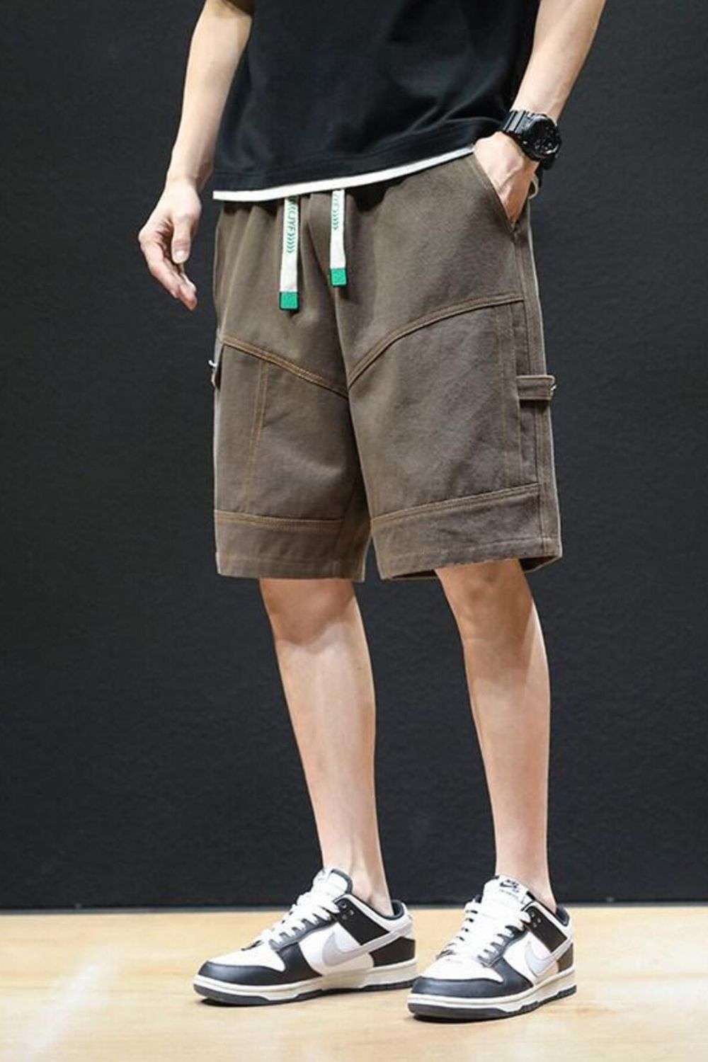 Men's Plus Size Casual Drawstring Shorts | Tampa Bay Discounts