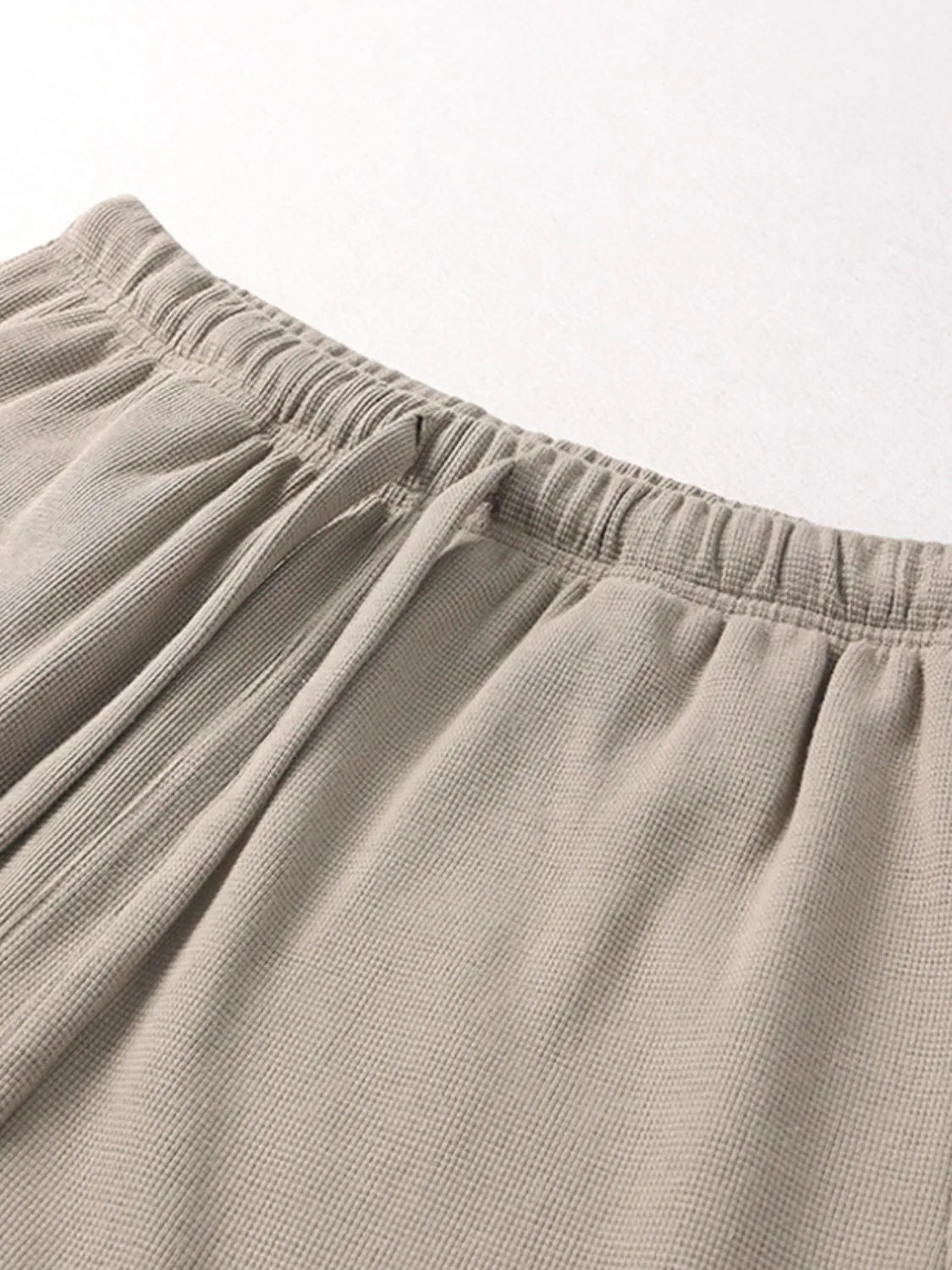 Men's Drawstring Waffle Shorts with Pockets | Tampa Bay Discounts