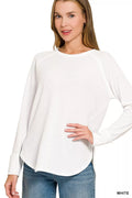 zenana-baby-waffle-long-sleeve-top-2 image 1