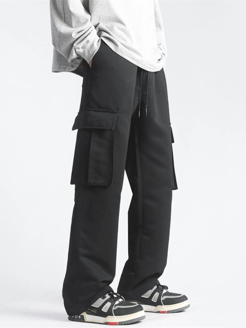 Men's Full Size Wide Leg Cargo Jeans Plus Size | Tampa Bay Discounts