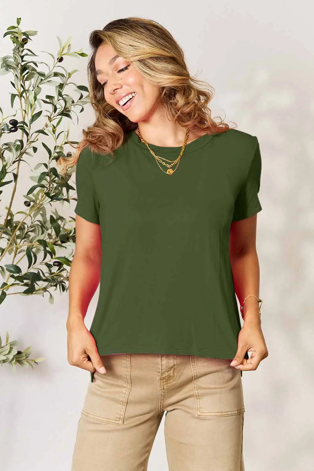 basic-bae-full-size-round-neck-short-sleeve-t-shirt image 19