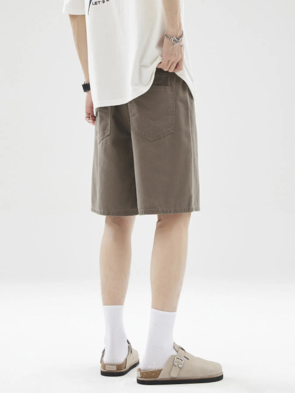Men's Full Size Wide-Leg Shorts Plus Size | Tampa Bay Discounts