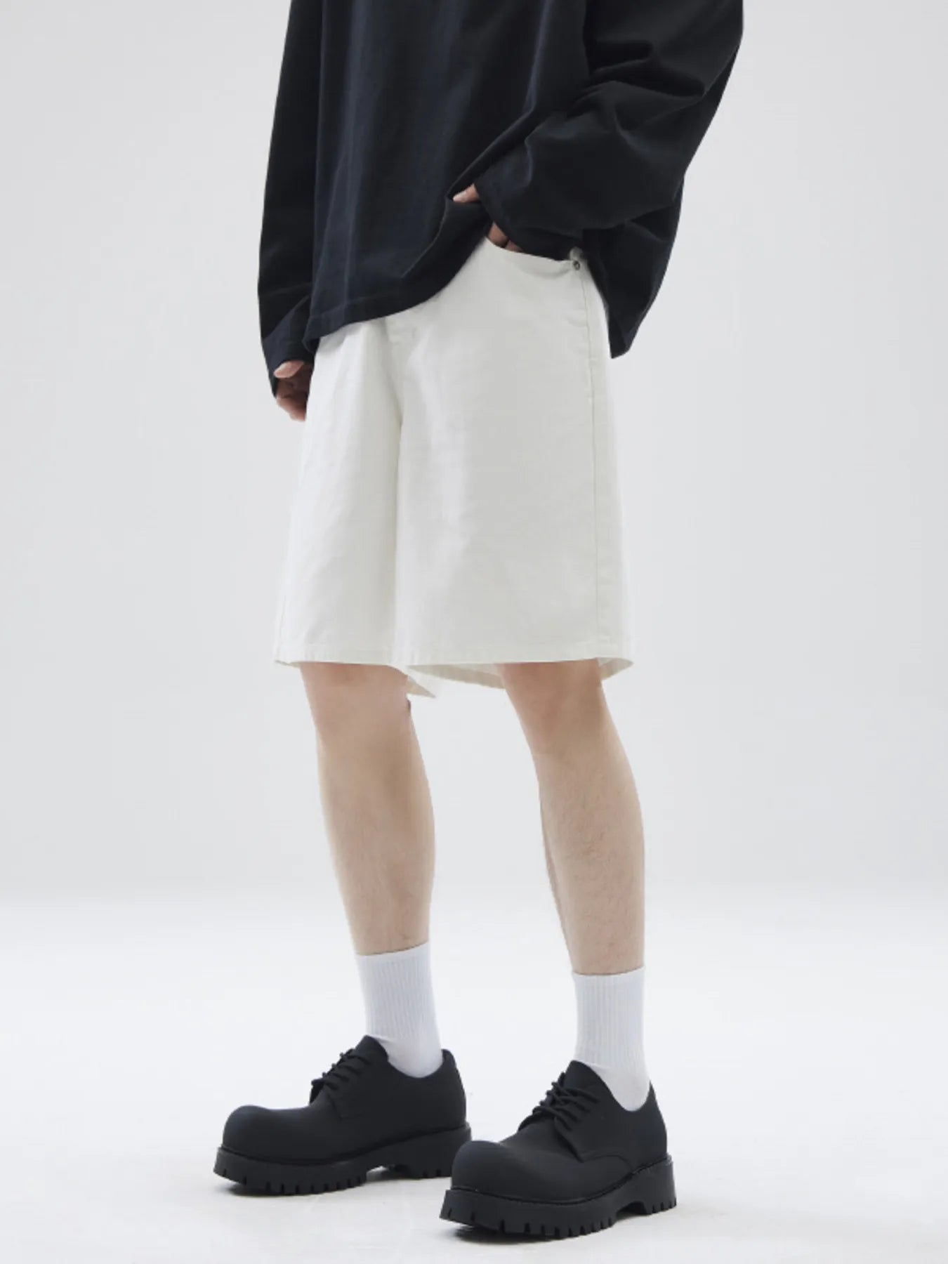 Men's Full Size Wide-Leg Shorts Plus Size | Tampa Bay Discounts