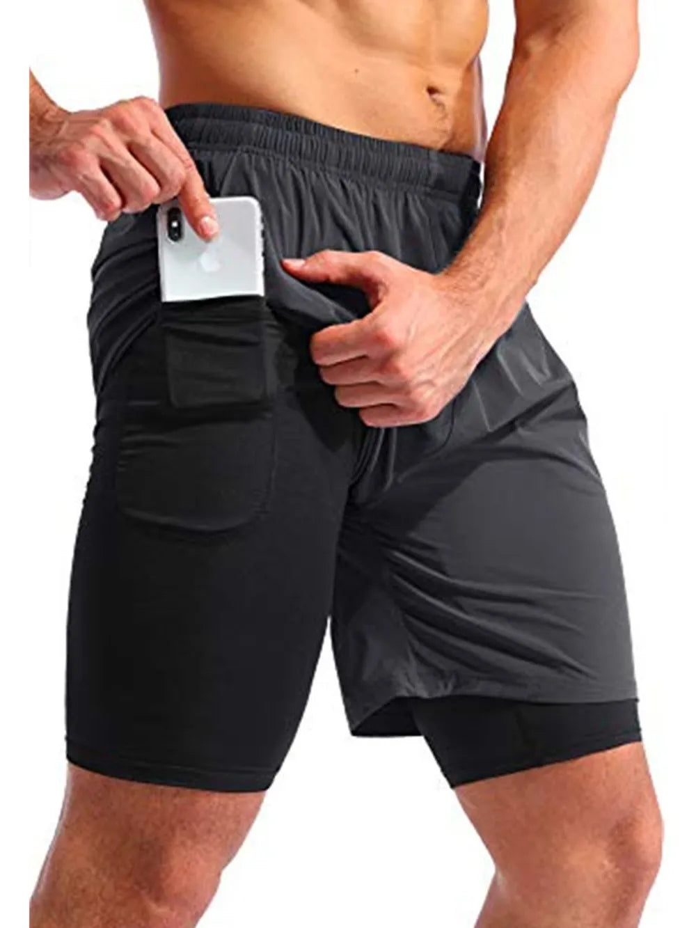 Men's Elastic Waist Active Shorts | Tampa Bay Discounts