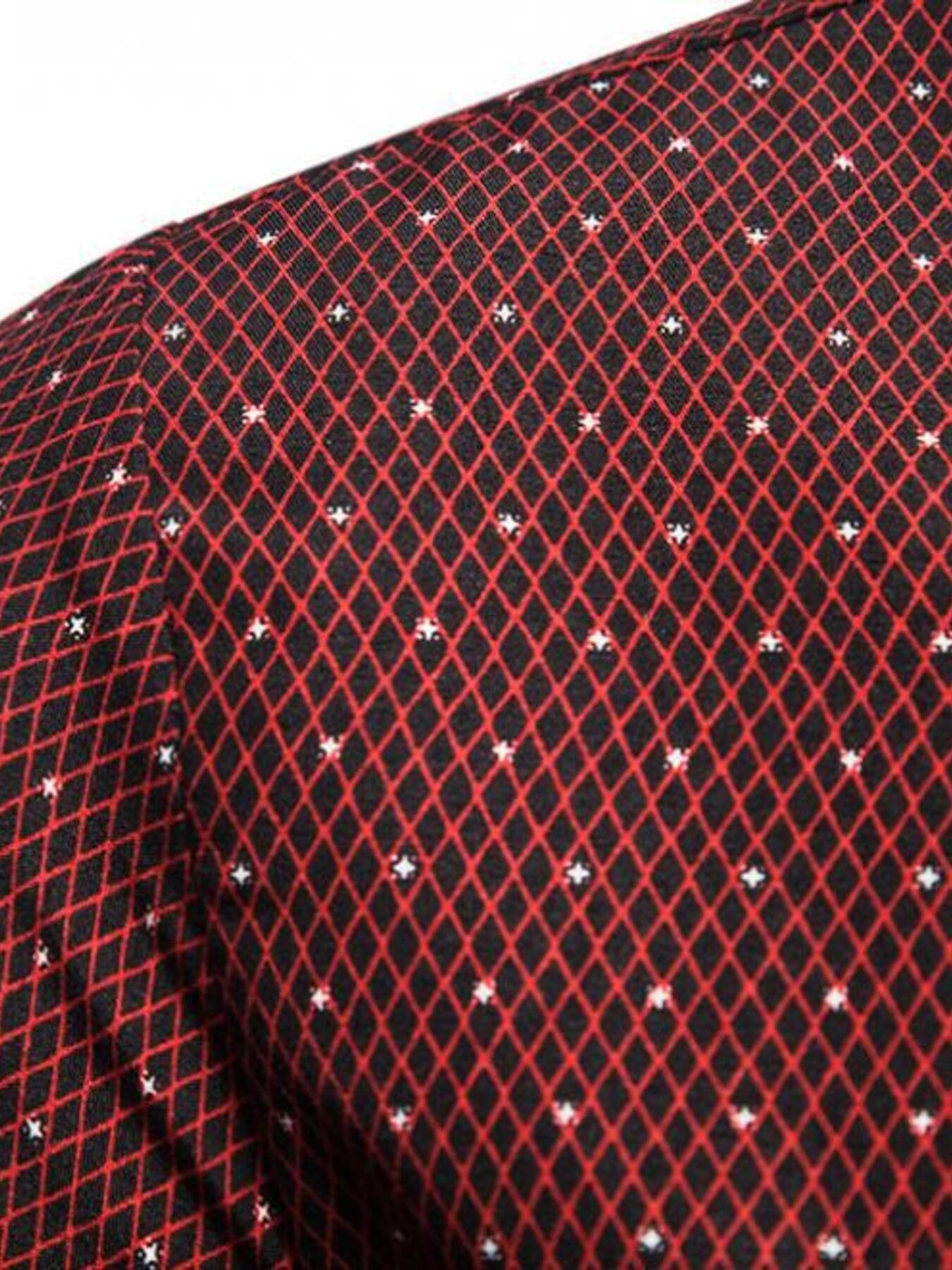 Men's Slim Fit Short Sleeve Dotted Shirt | Tampa Bay Discounts