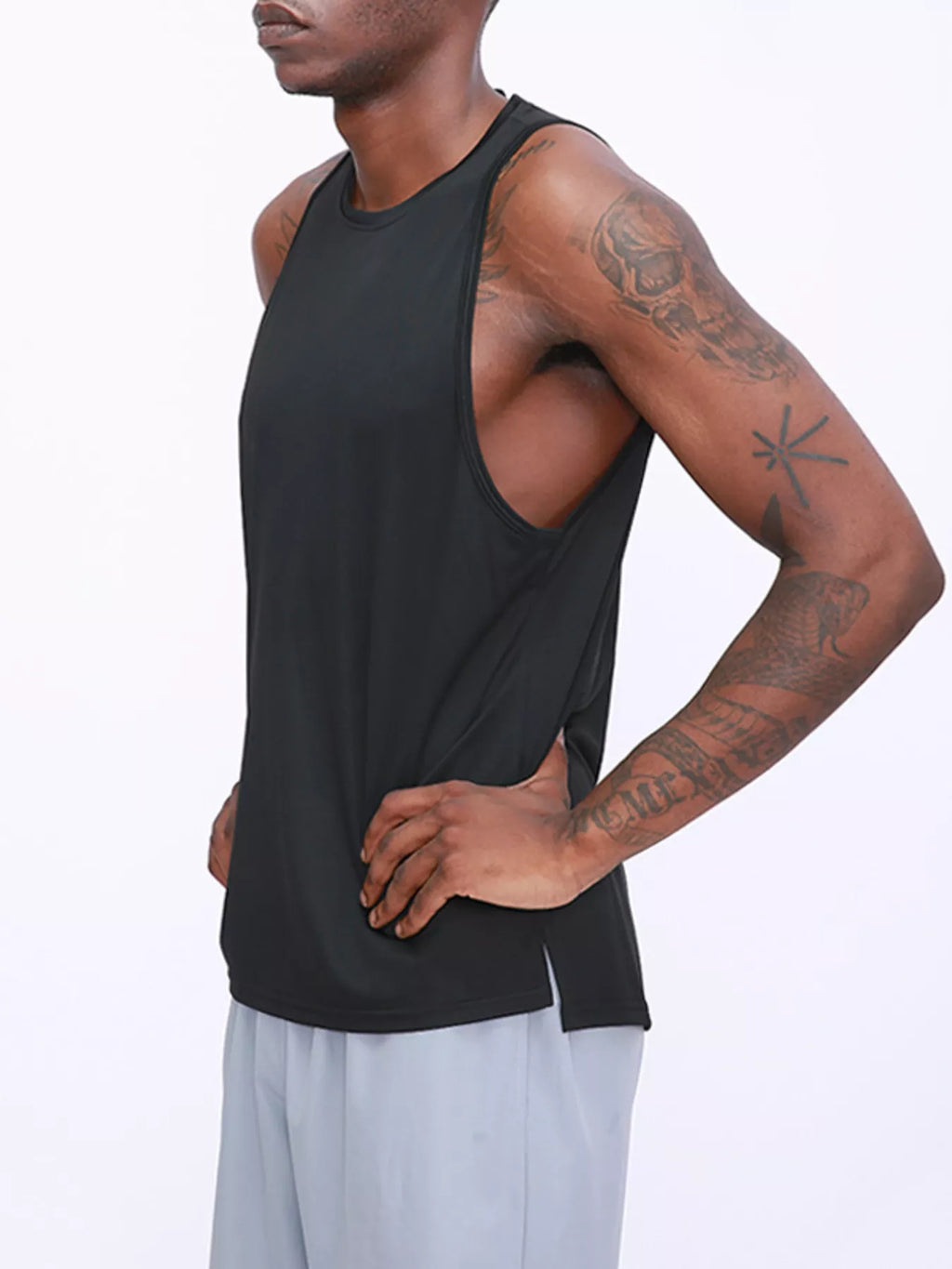 Men's Plus Size Sleeveless Performance Active Tank | Tampa Bay Discounts