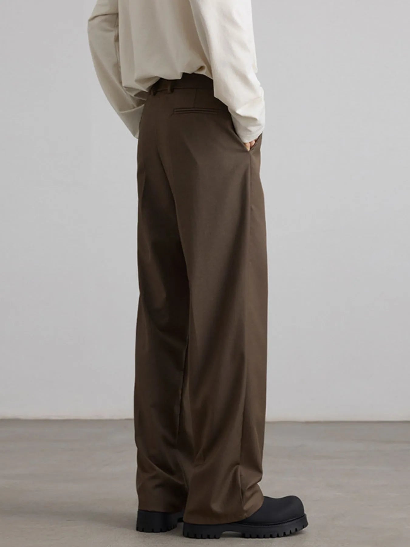 Men's Wide Leg Pleated Flowy Drape Pants | Tampa Bay Discounts