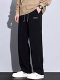 Men's Plus Size Wide Leg Casual Drawstring Pants | Tampa Bay Discounts