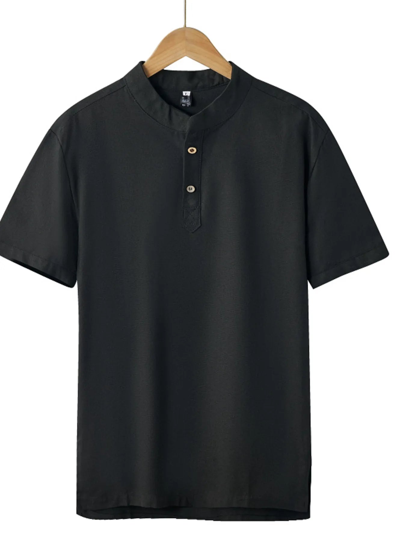 Men's Plus Size Button Detail Short Sleeve Blouse | Tampa Bay Discounts