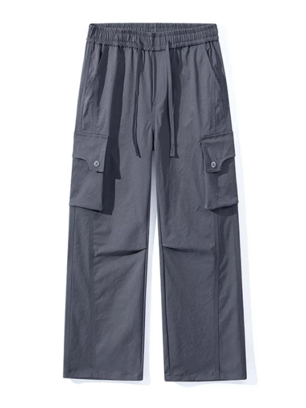 Men's Full Size Loose Fit Multi-Pocket Cargo Pants Plus Size | Tampa Bay Discounts