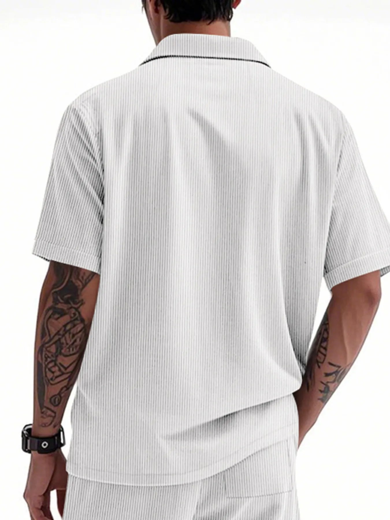 Men's Full Size Button Up Short Sleeve Shirt Plus Size | Tampa Bay Discounts