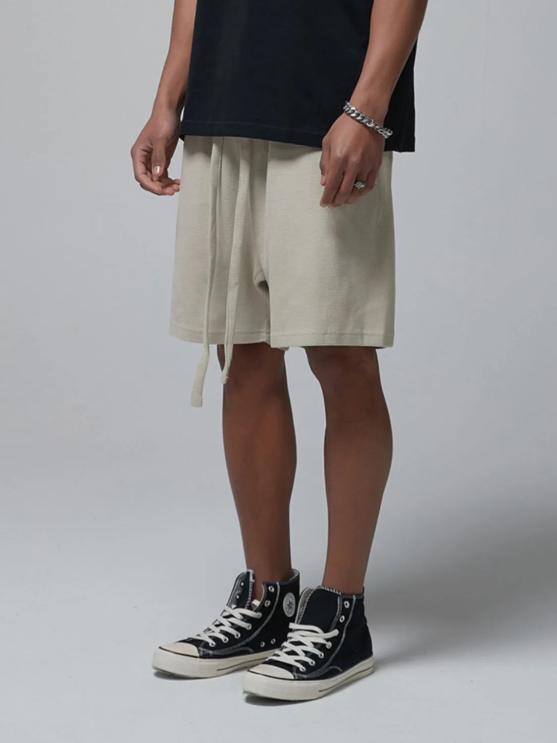 Men's Drawstring Waffle Shorts with Pockets | Tampa Bay Discounts