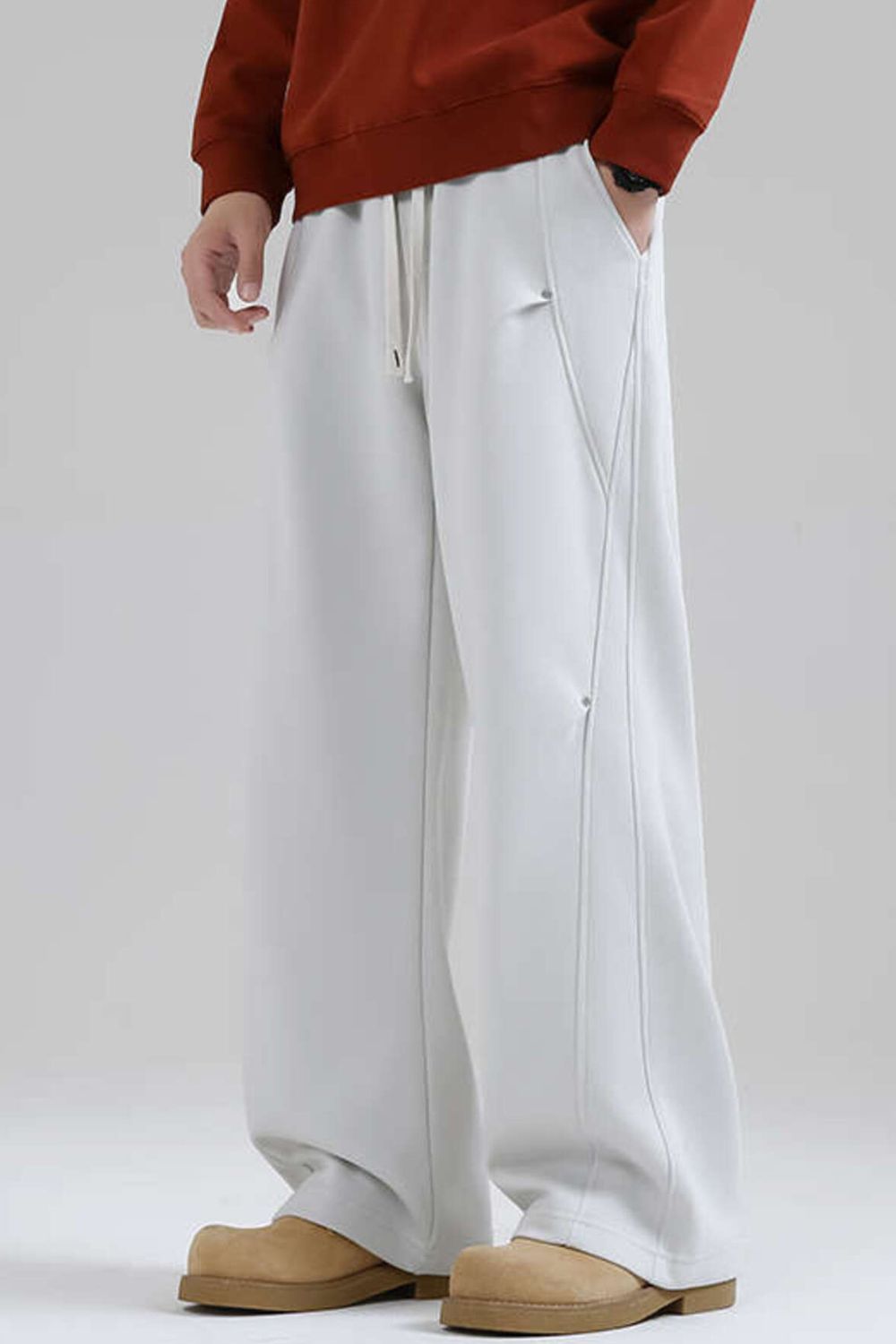 Men's Plus Size Loose-Fit Drawstring Casual Pants | Tampa Bay Discounts
