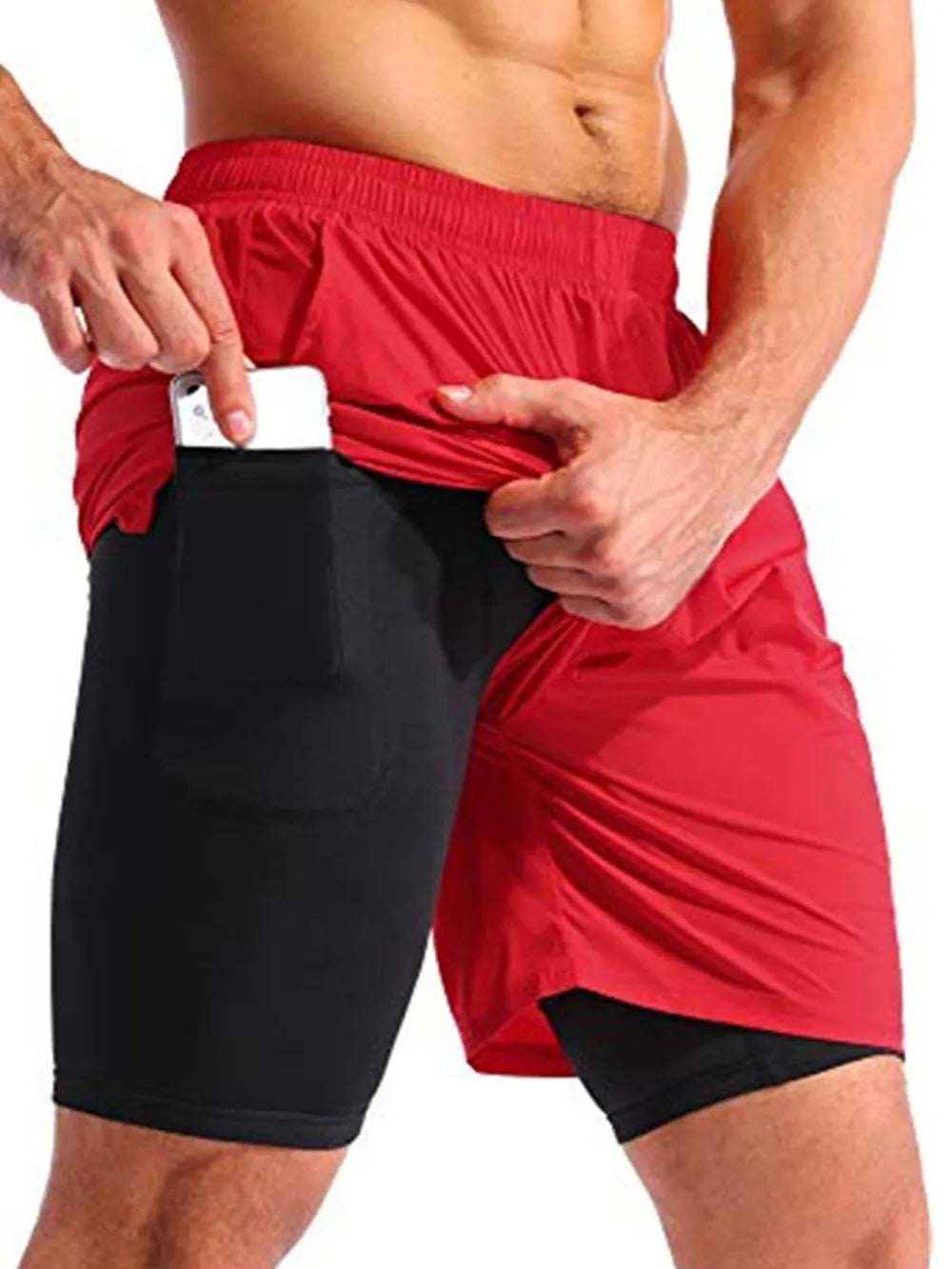 Men's Elastic Waist Active Shorts | Tampa Bay Discounts