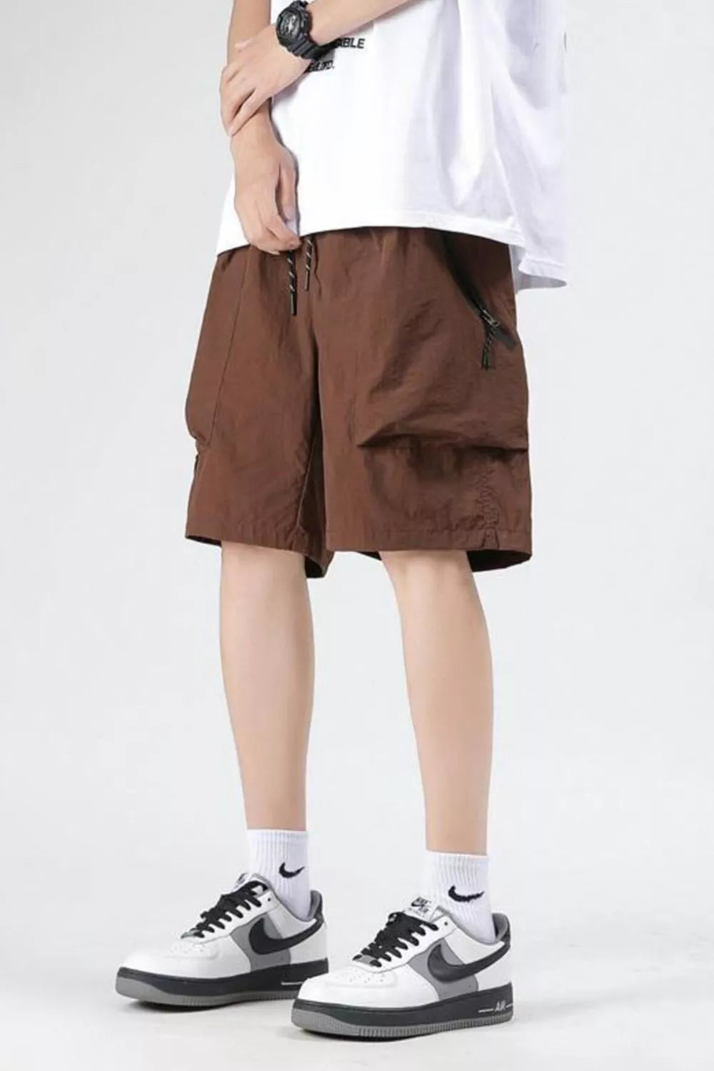 Men's Plus Size Cargo Pocket Relaxed Fit Shorts | Tampa Bay Discounts