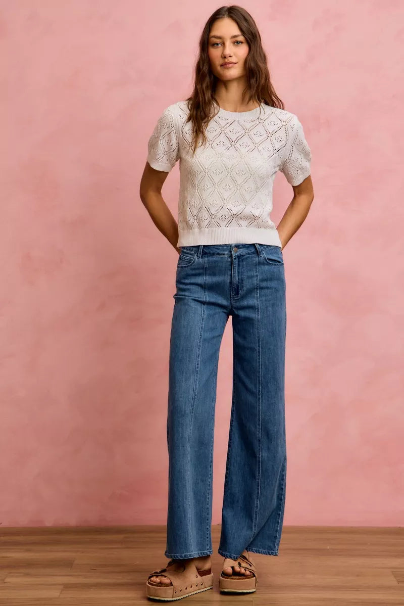 so-me-seam-detail-mid-rise-stretch-denim-jeans Image 10