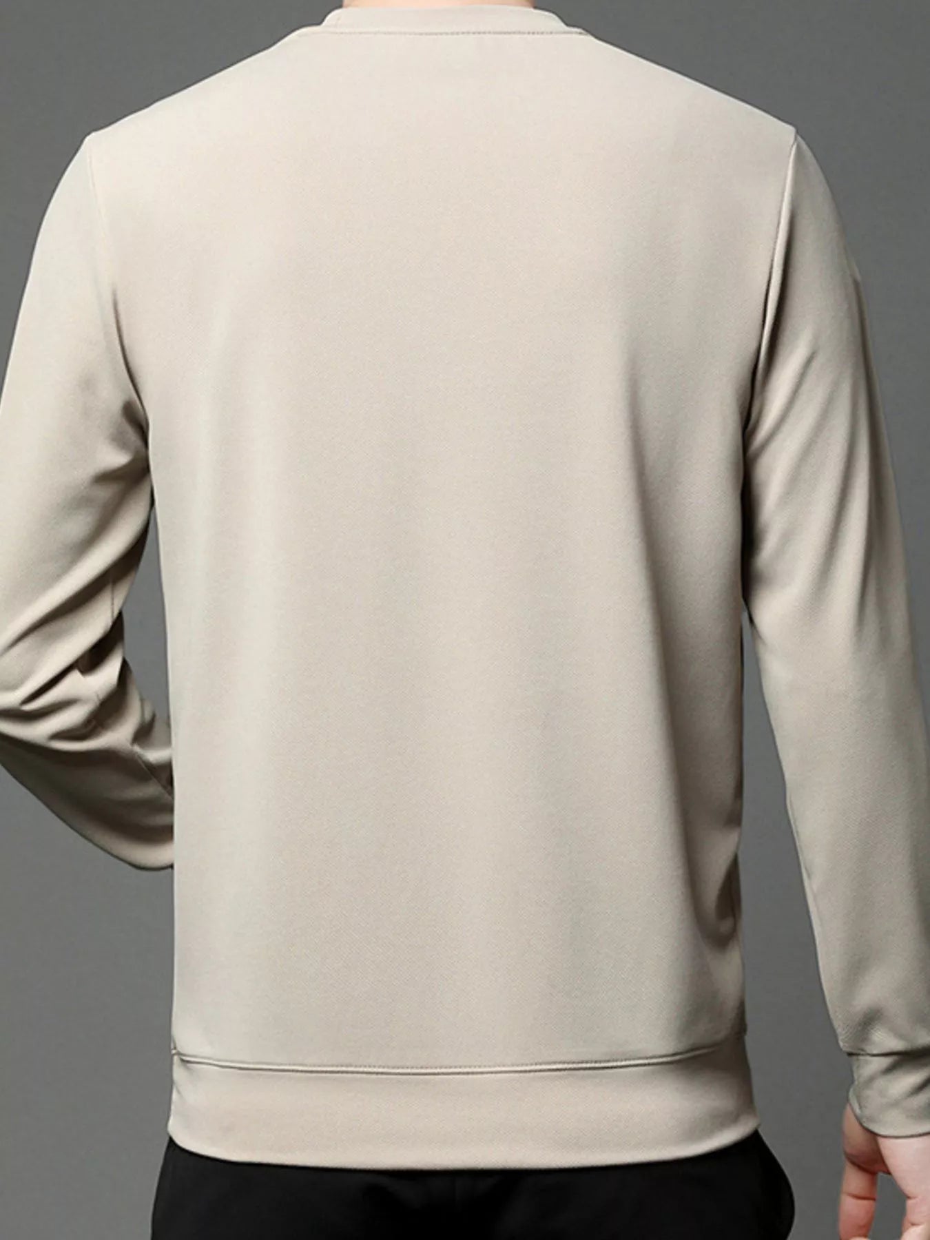 Men's Plus Size Casual Long Sleeve T-Shirt | Tampa Bay Discounts