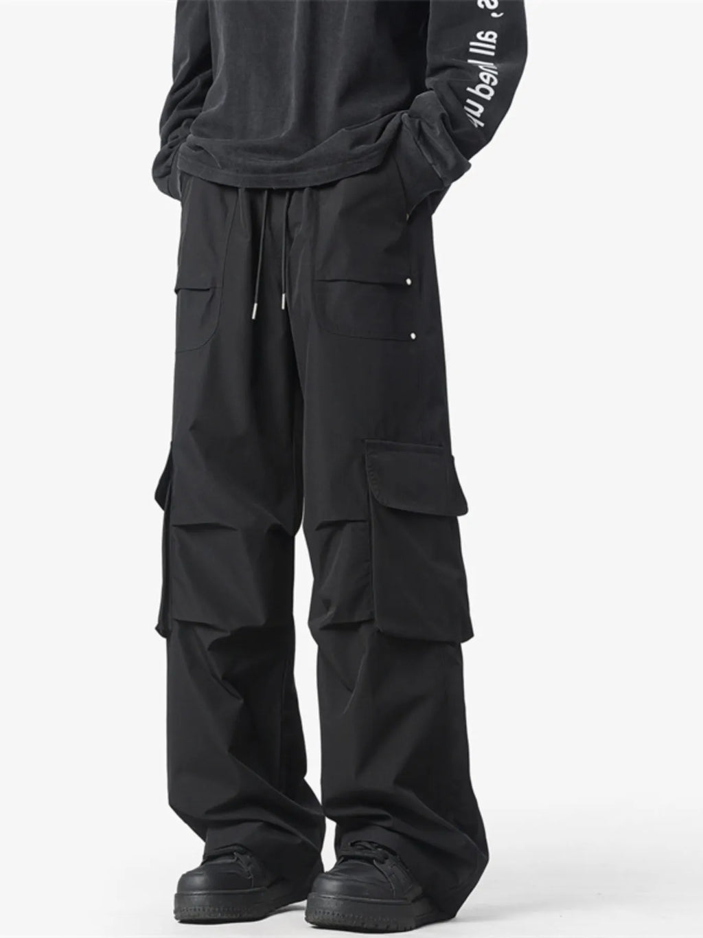 Men's Plus Size Wide Leg Cargo Pants | Tampa Bay Discounts
