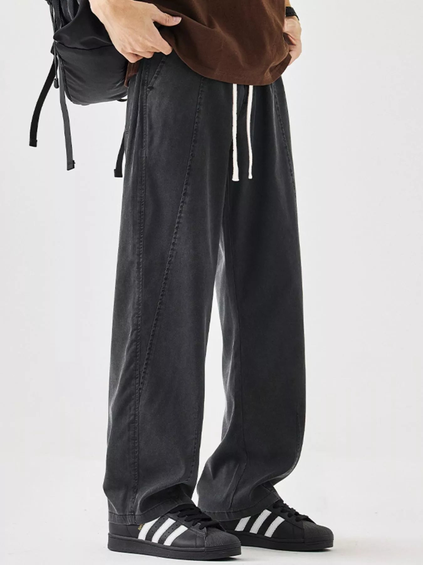 Men's Plus Size Casual Loose Wide Leg Pants | Tampa Bay Discounts