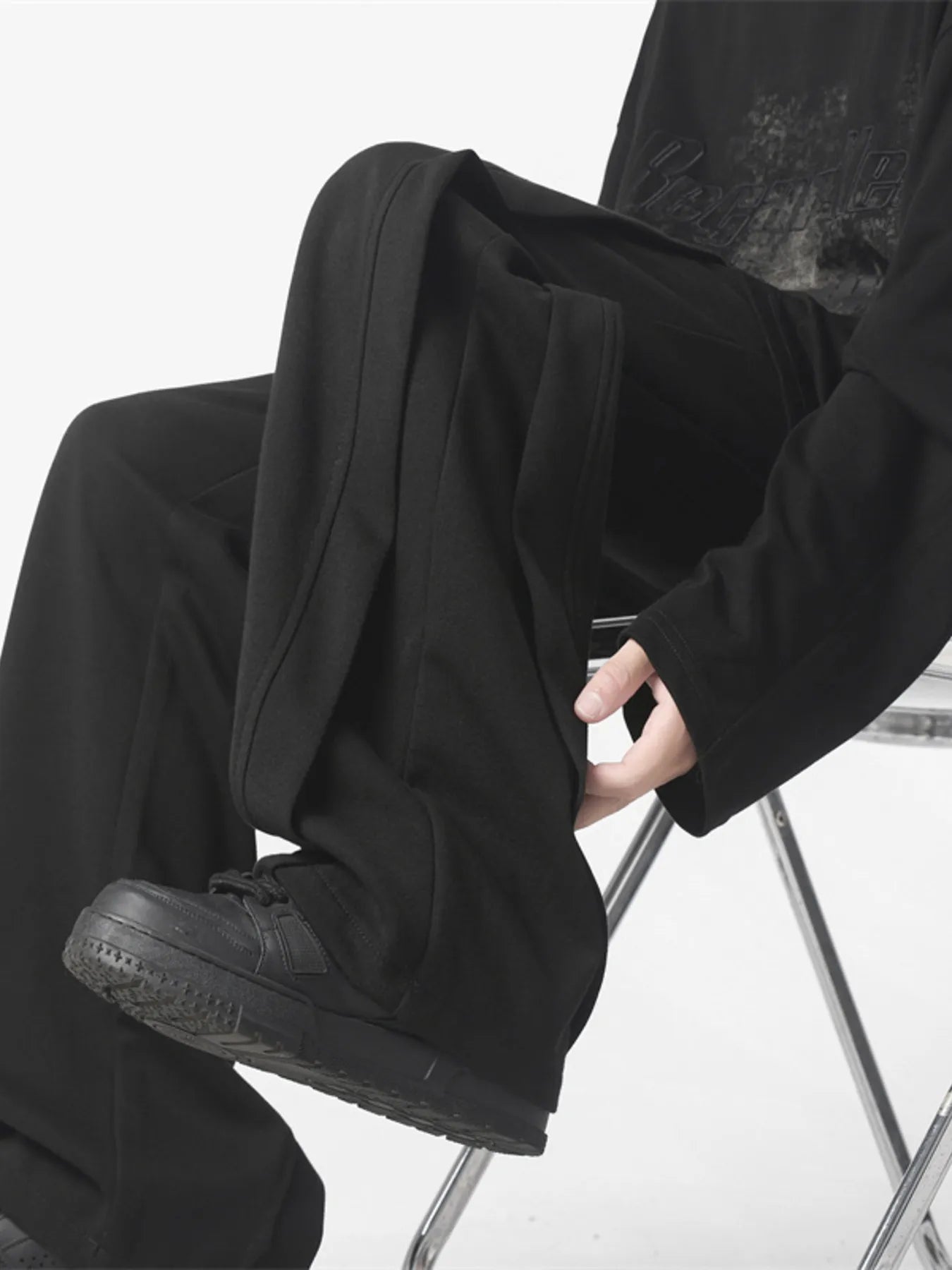 Men's Full Size Drawstring Wide Leg Pants Plus Size | Tampa Bay Discounts