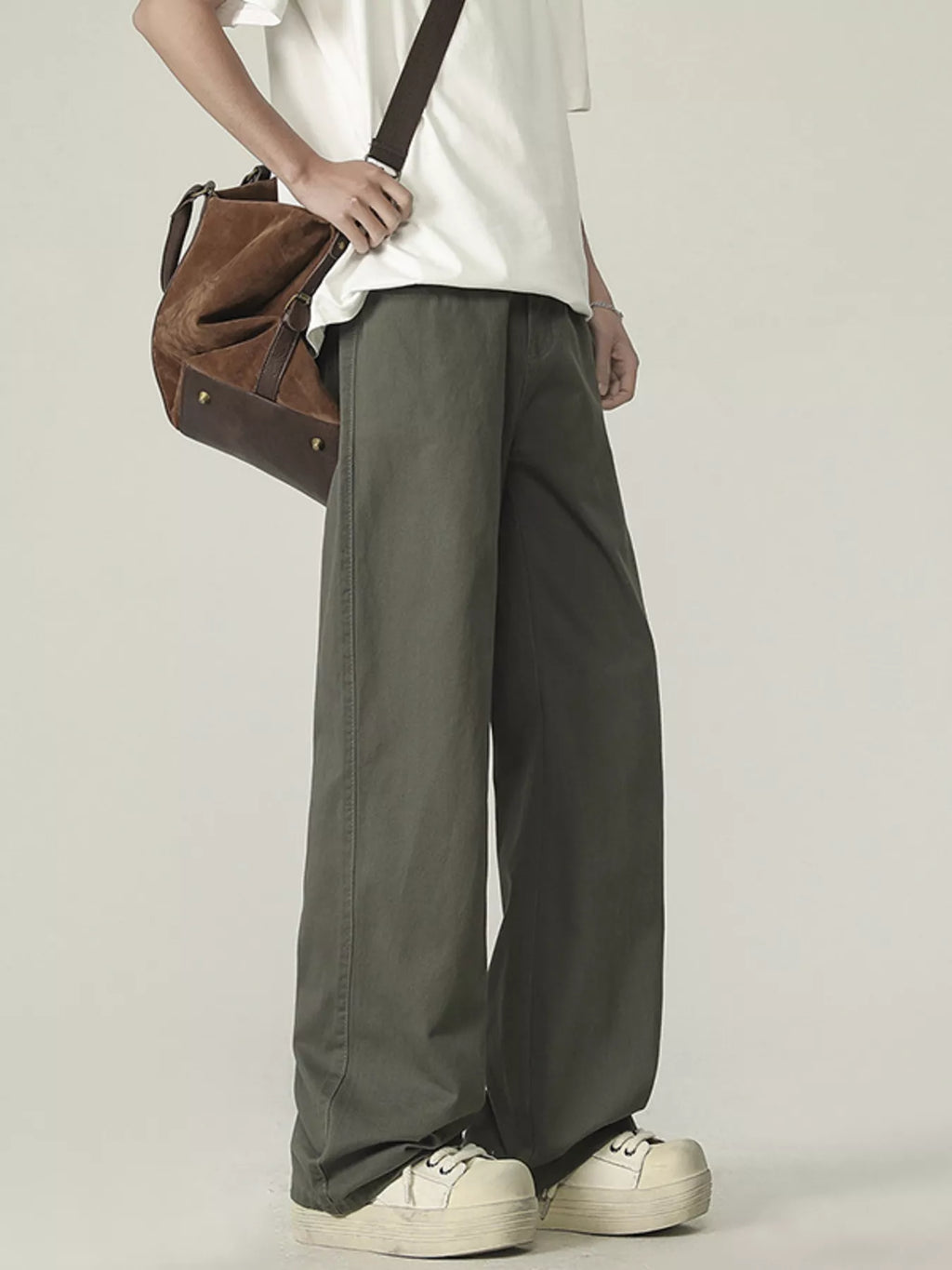 Men's Plus Size Loose Fit Wide Leg Pants | Tampa Bay Discounts