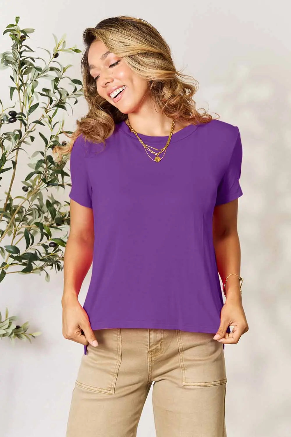 basic-bae-full-size-round-neck-short-sleeve-t-shirt image 23
