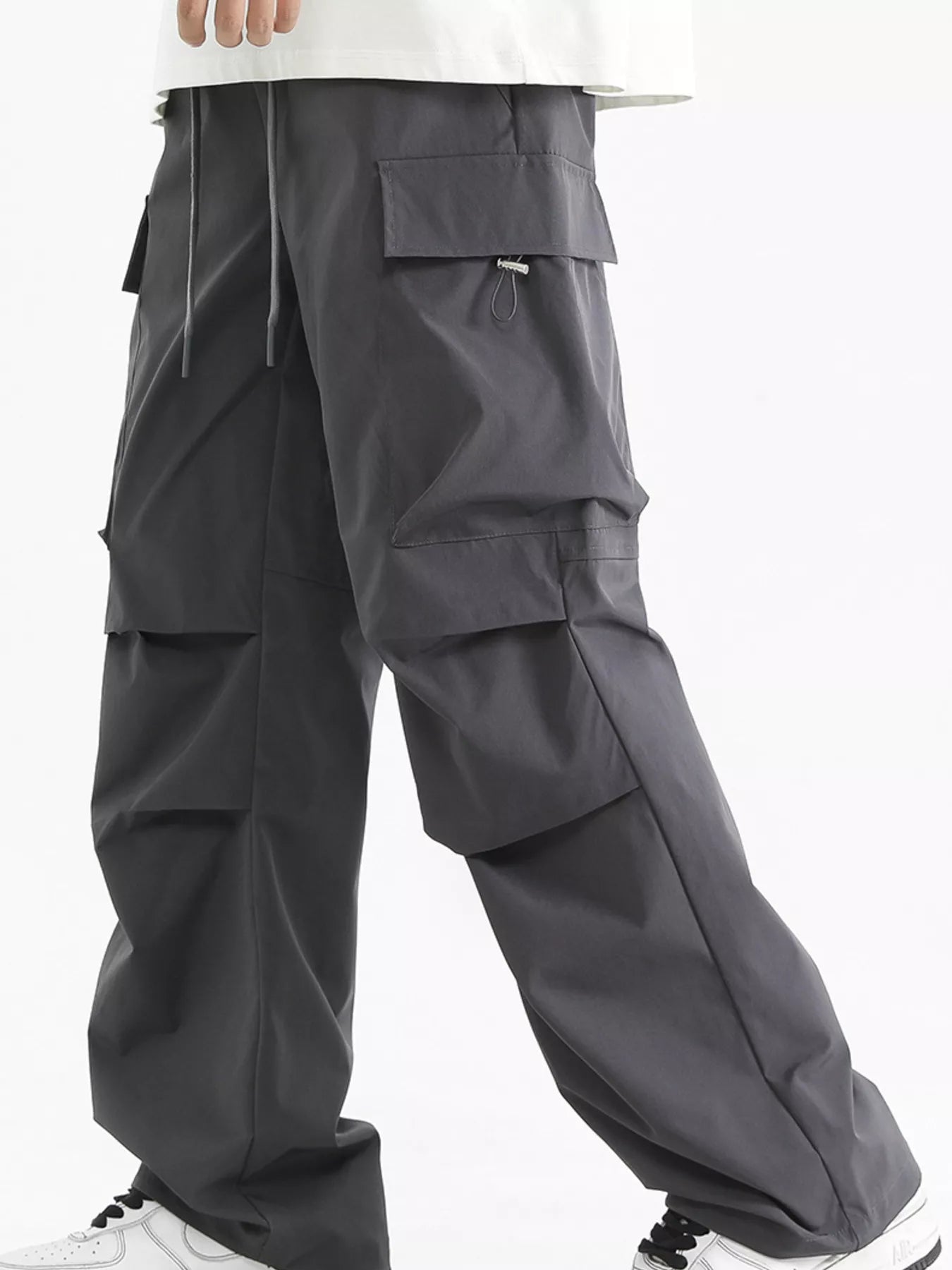 Men's Plus Size Multi-Pocket Cargo Waterproof Pants | Tampa Bay Discounts