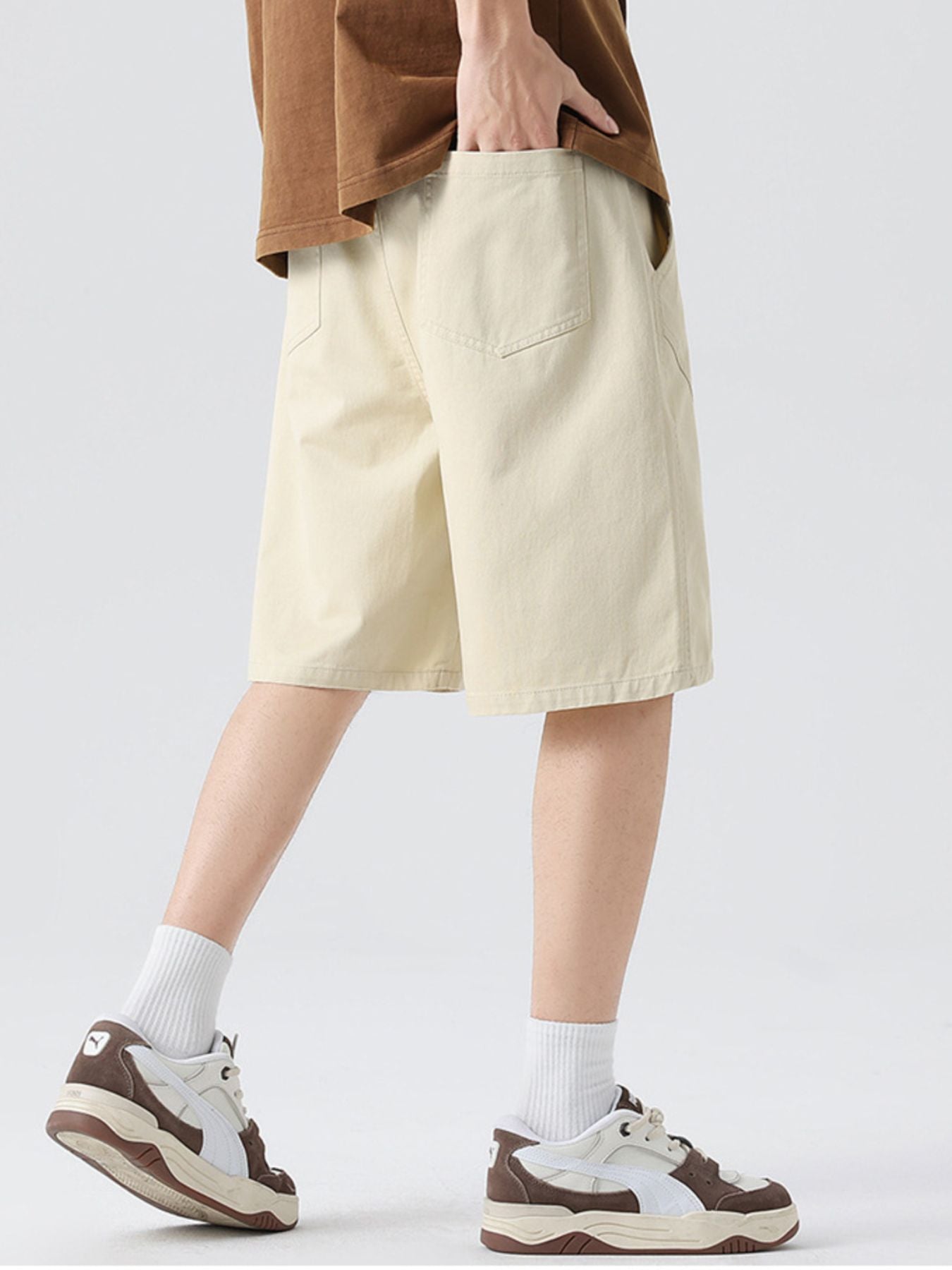 Men's Full Size Casual Loose-Fit Drawstring Shorts Plus Size | Tampa Bay Discounts