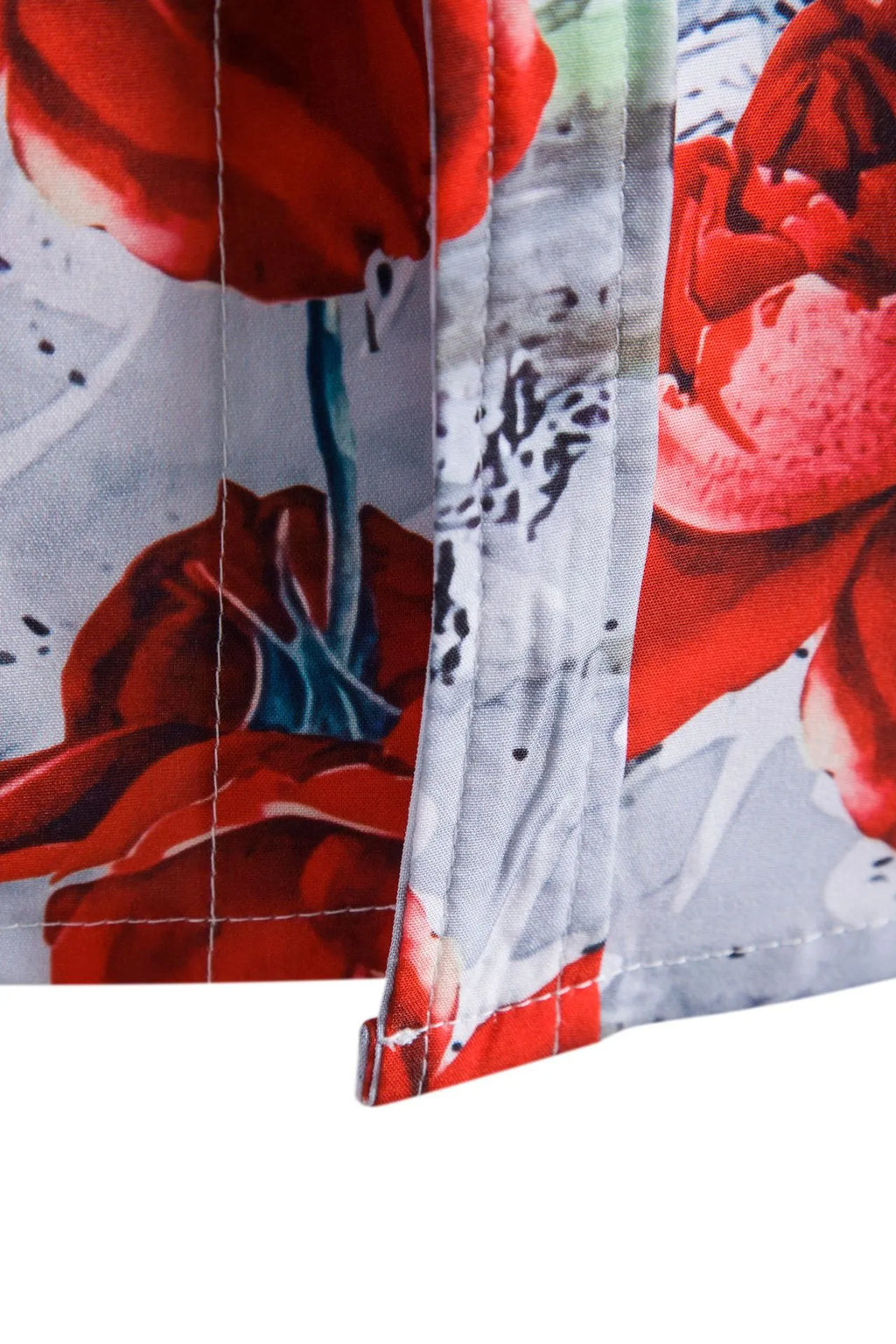 Men's Floral Print Short Sleeve Shirt | Tampa Bay Discounts