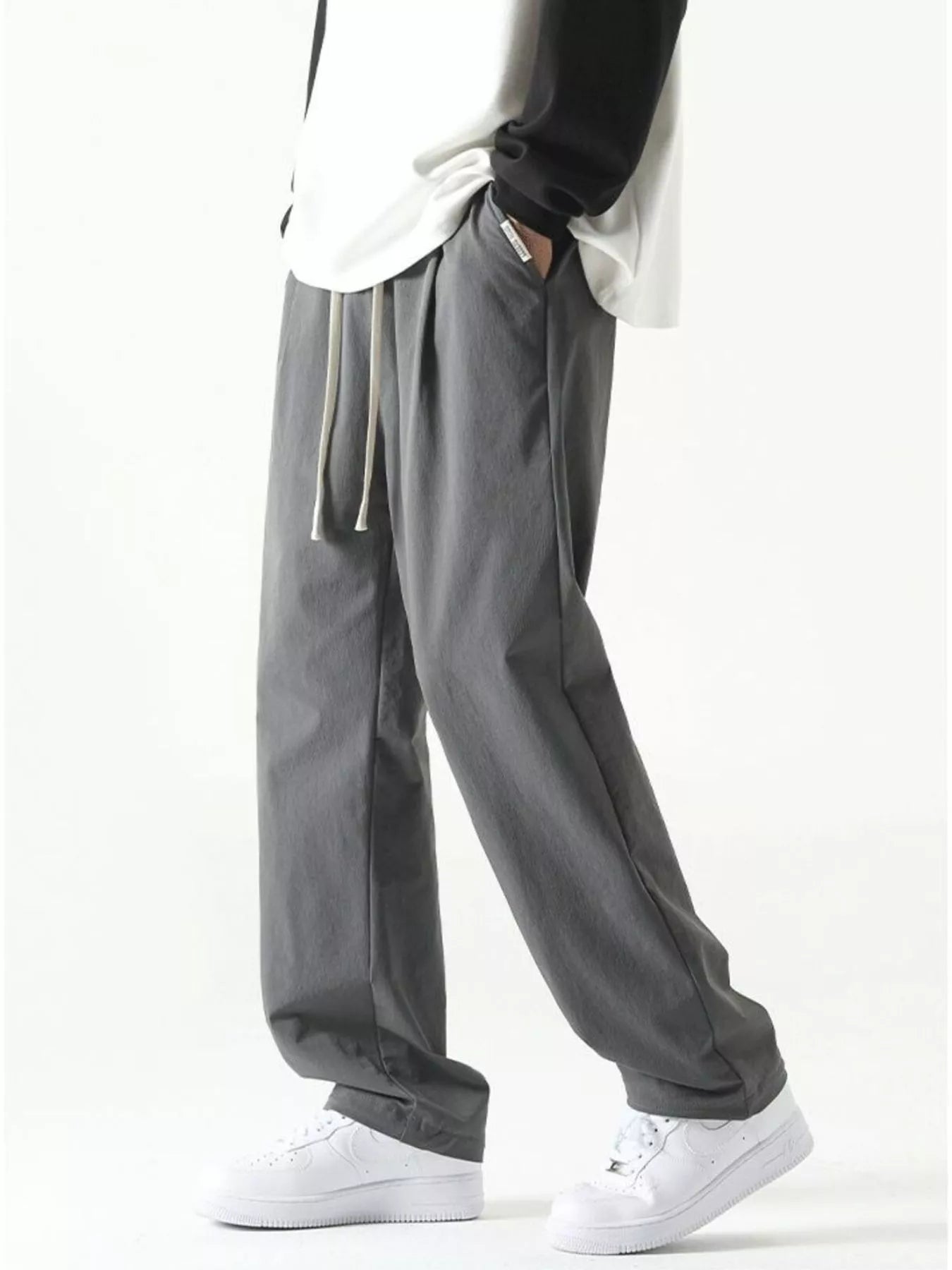 Men's Plus Size Loose Fit Drawstring Casual Pants | Tampa Bay Discounts
