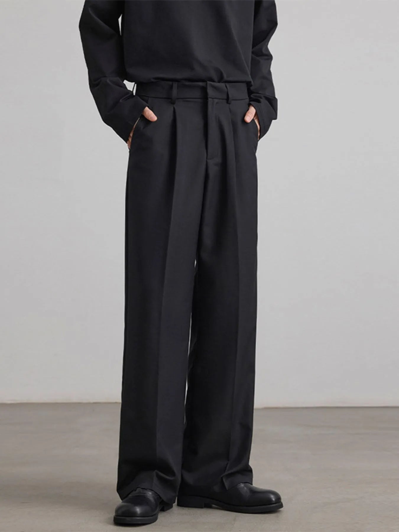 Men's Wide Leg Pleated Flowy Drape Pants | Tampa Bay Discounts