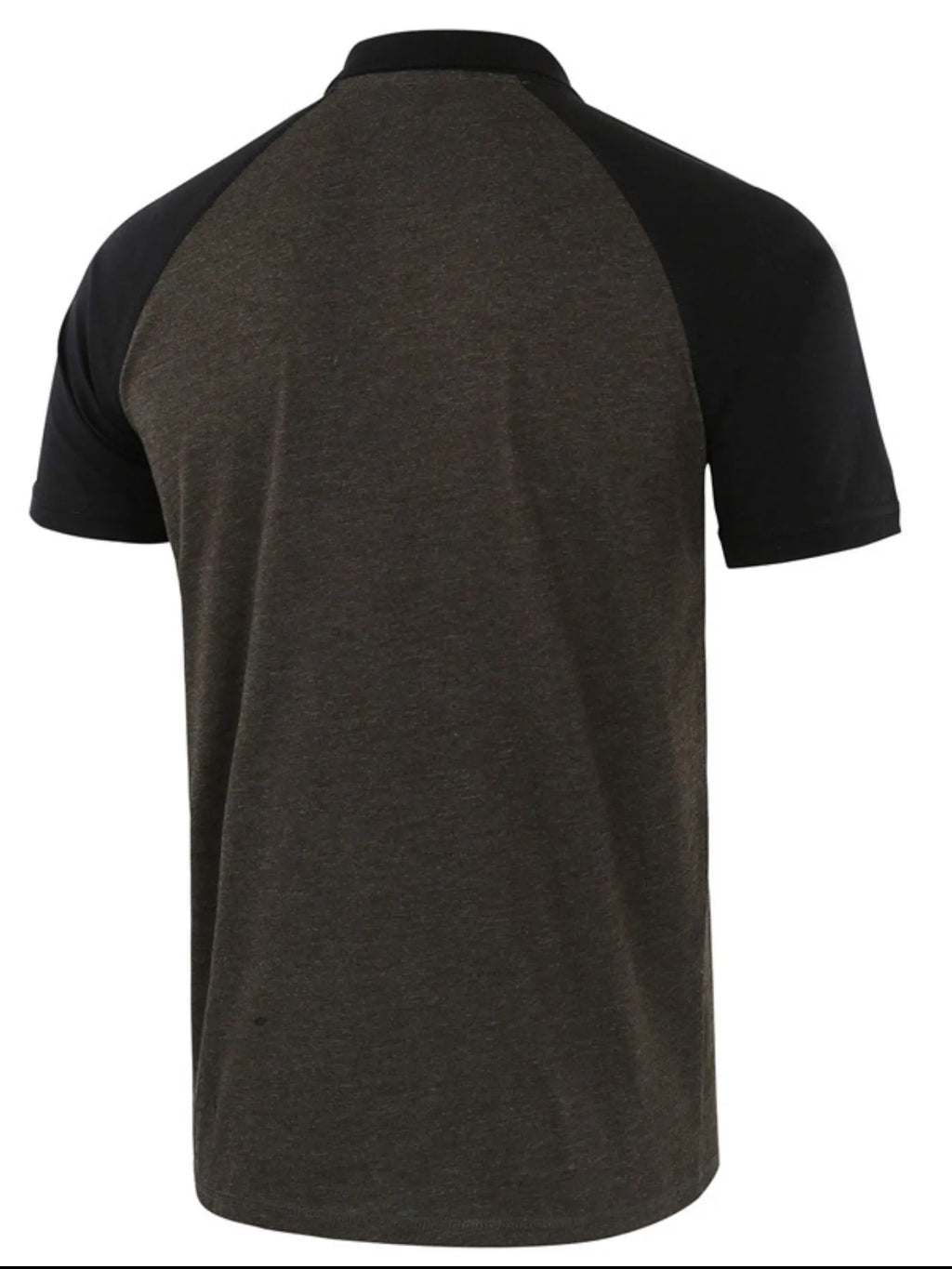 Men's Casual Raglan Sleeve Two-Tone Polo Shirt | Tampa Bay Discounts