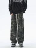 Men's Plus Size Camouflage Cargo Pants with Drawstring | Tampa Bay Discounts