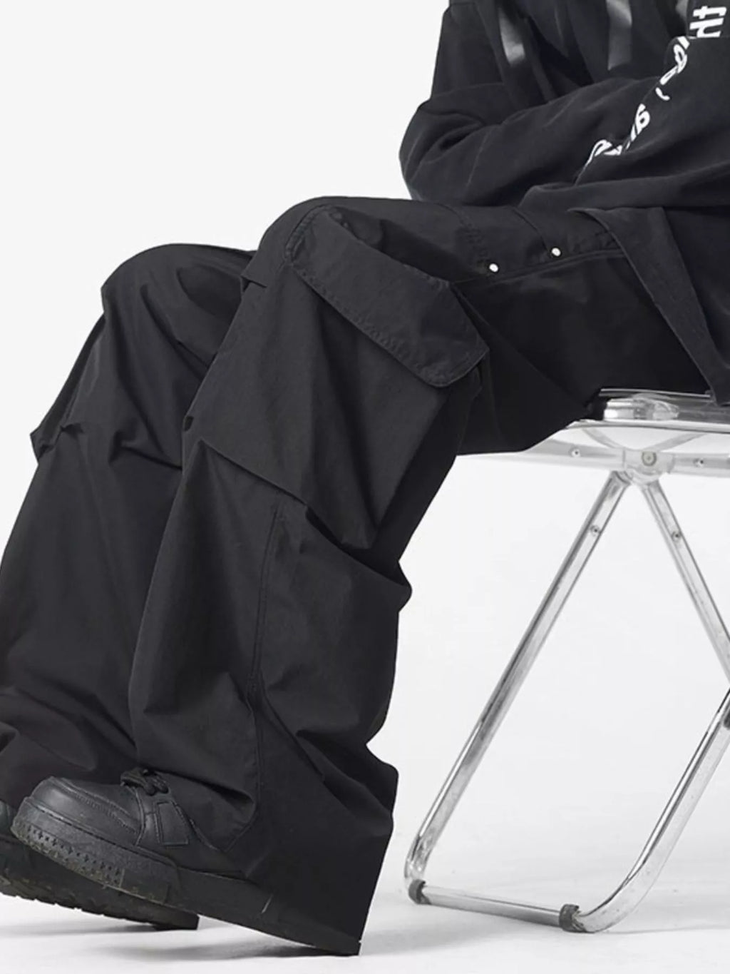Men's Plus Size Cargo Wide Leg Pants | Tampa Bay Discounts