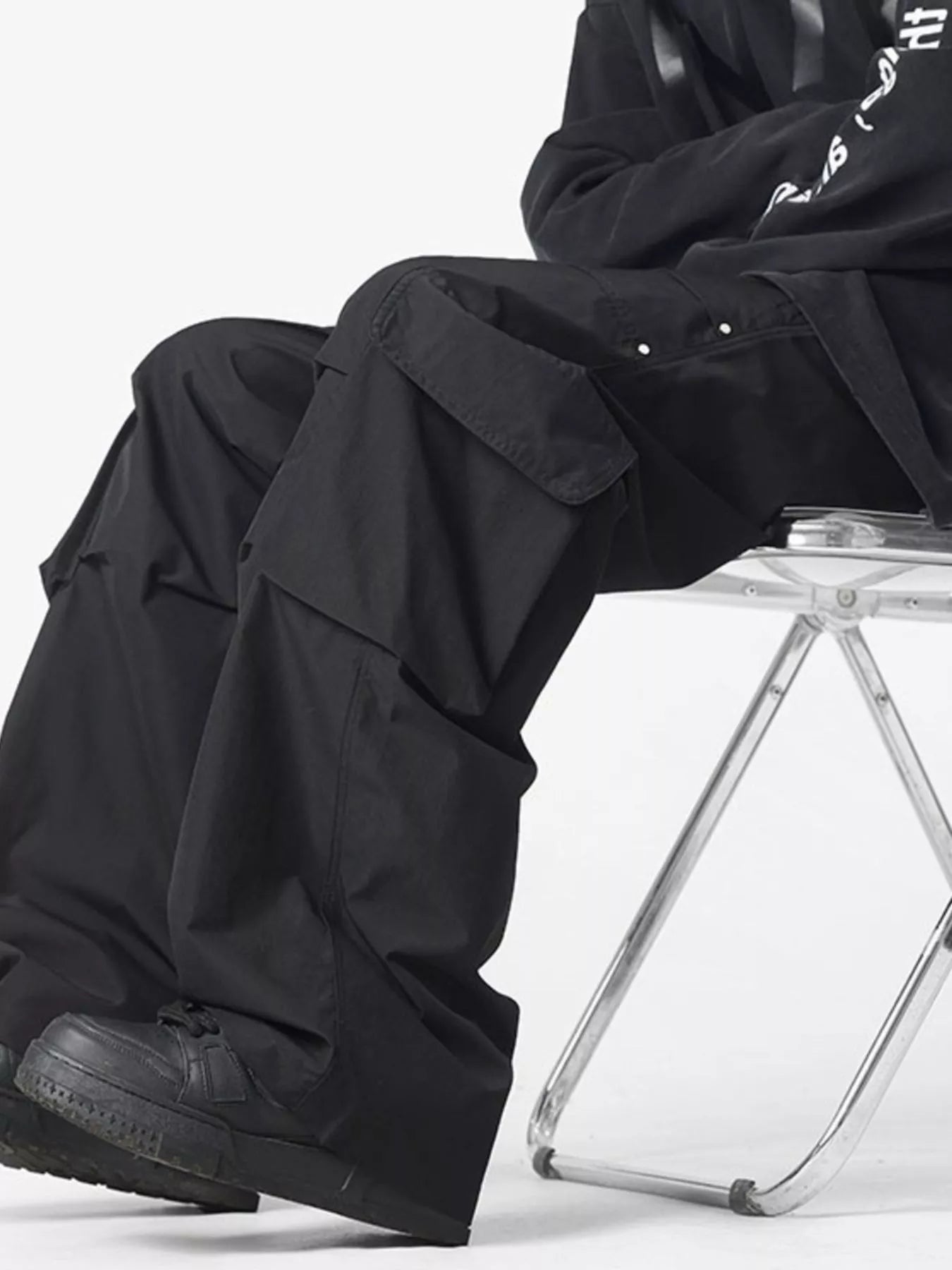 Men's Plus Size Cargo Wide Leg Pants | Tampa Bay Discounts