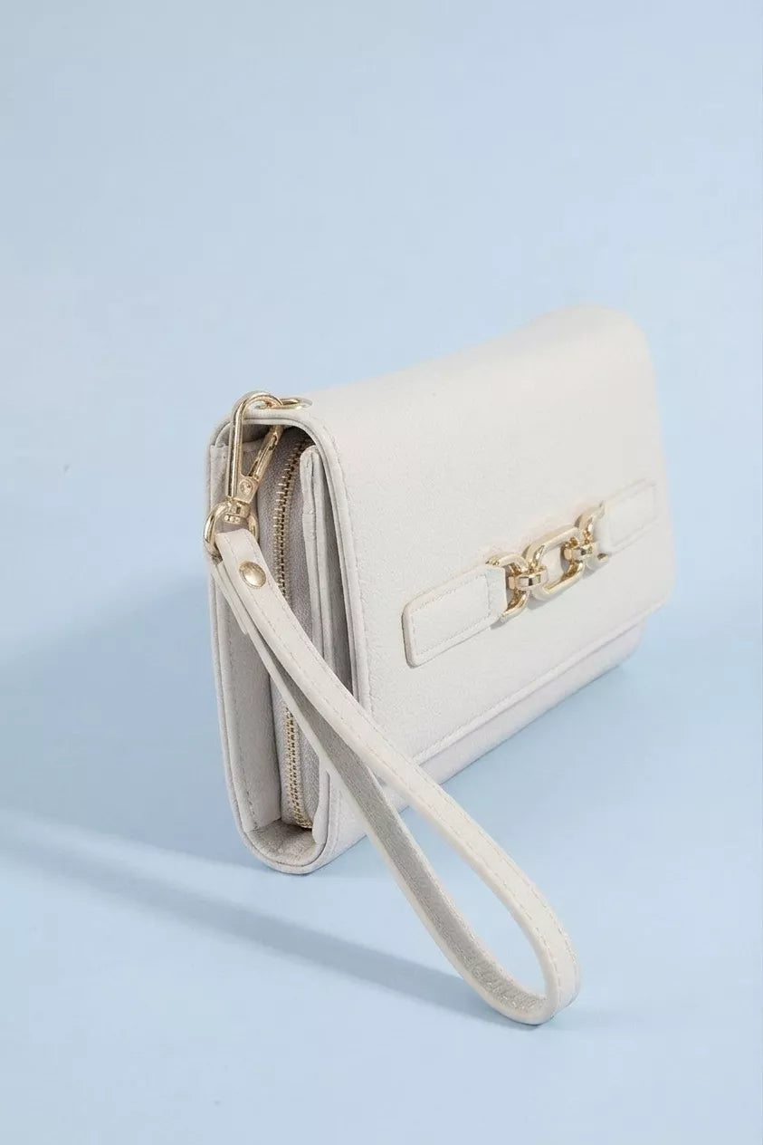 fame-vegan-leather-chain-buckle-wristlet-wallet 6