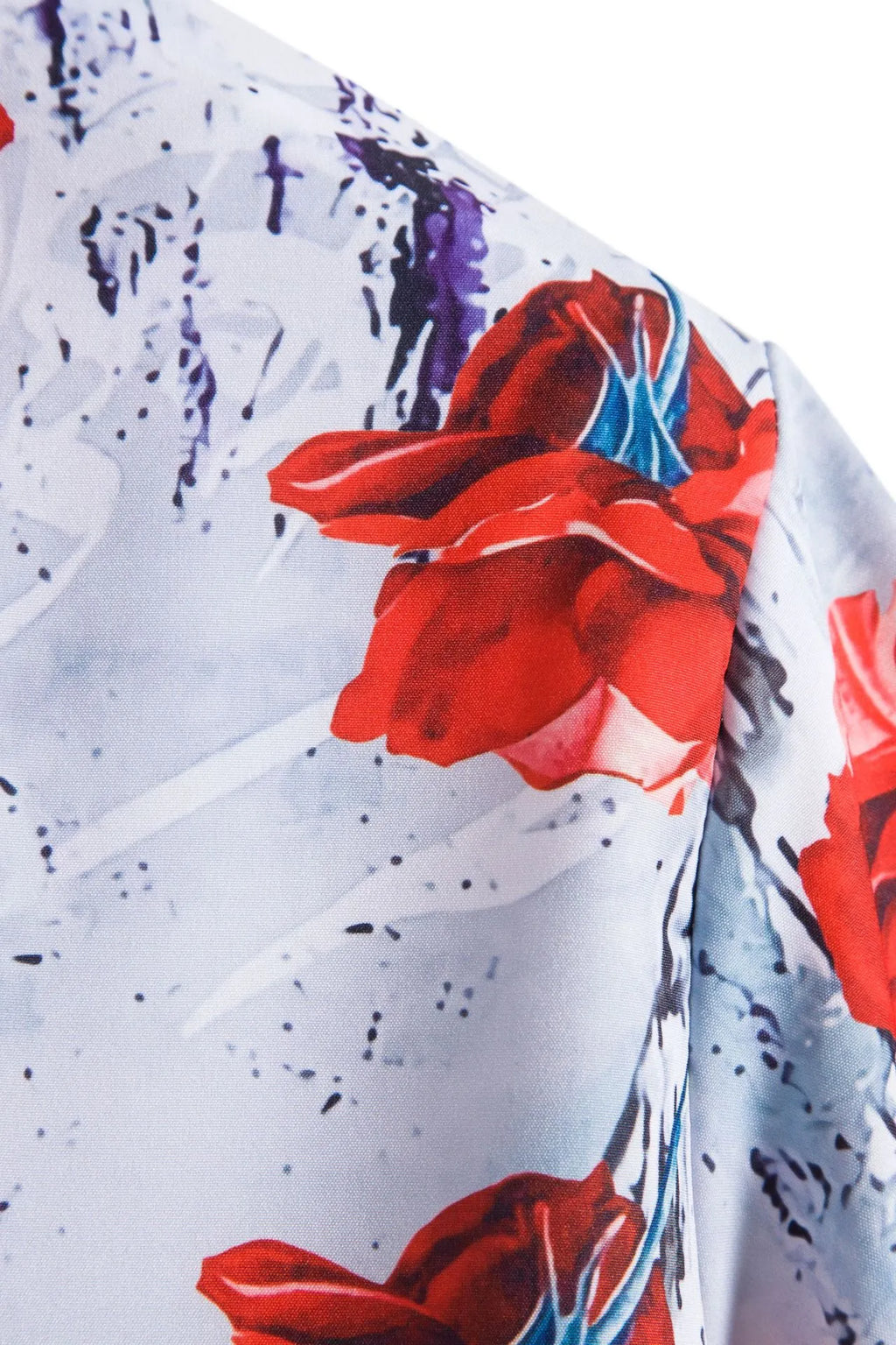 Men's Floral Print Short Sleeve Shirt | Tampa Bay Discounts