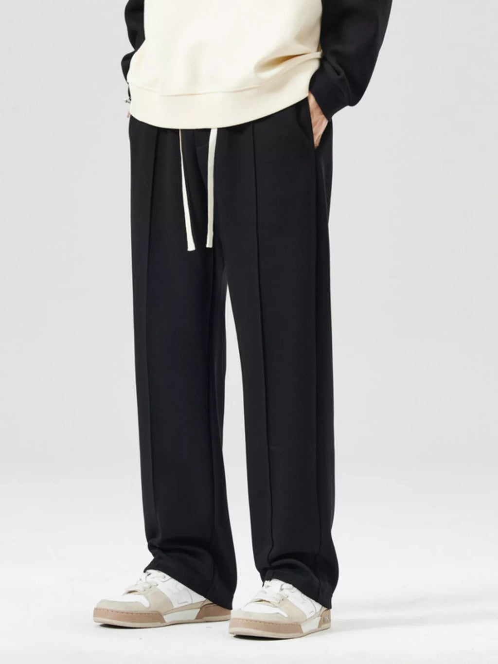Men's Plus Size Drawstring Wide Leg Pants | Tampa Bay Discounts