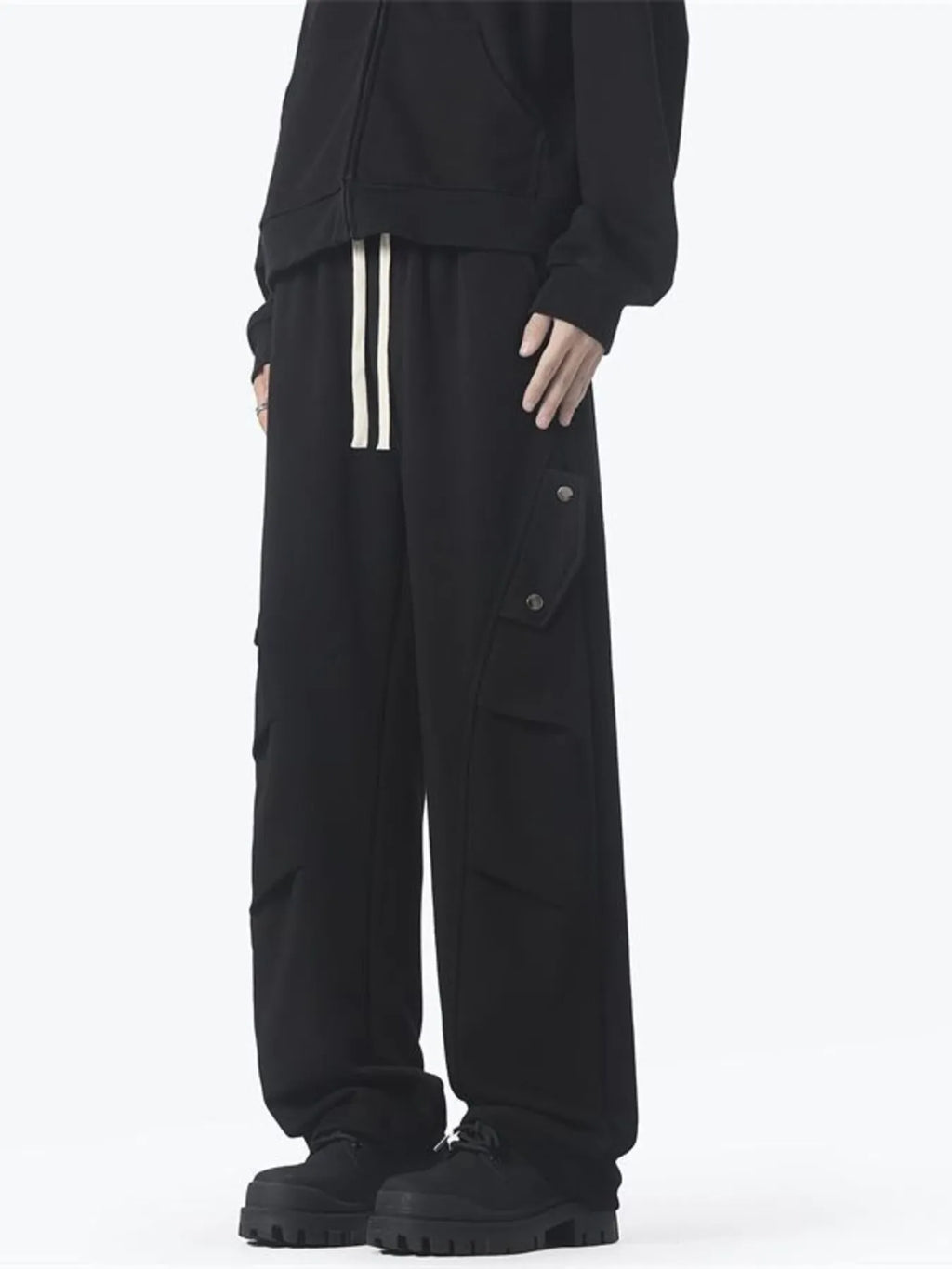 Men's Plus Size Relaxed Wide Leg Sweatpants | Tampa Bay Discounts