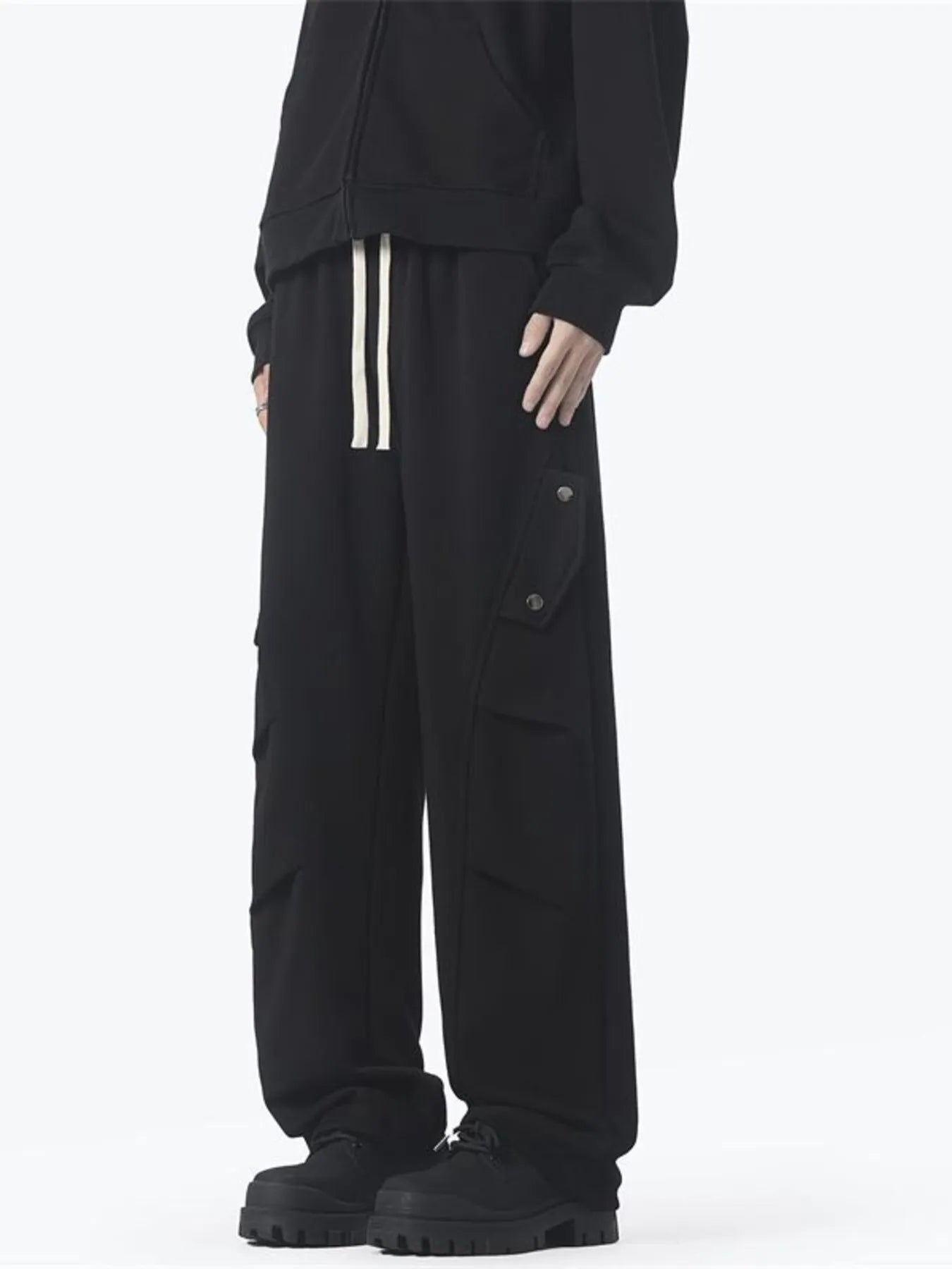 Men's Plus Size Relaxed Wide Leg Sweatpants | Tampa Bay Discounts