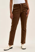 judy-blue-high-waist-aurora-weekender-jeans-with-knee-darts-c-mahogany Image 1