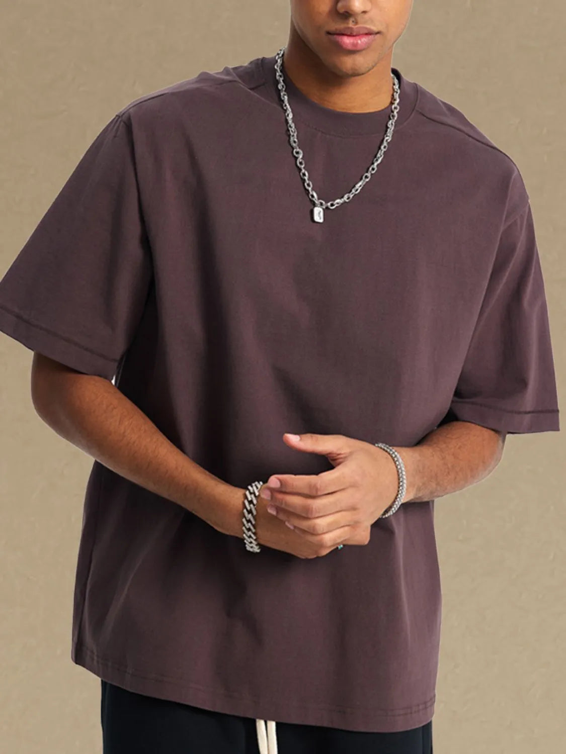 Men's Round Neck Half Sleeve T-Shirt | Tampa Bay Discounts