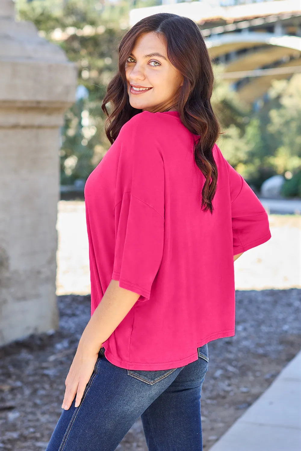 basic-bae-full-size-round-neck-drop-shoulder-t-shirt image 3