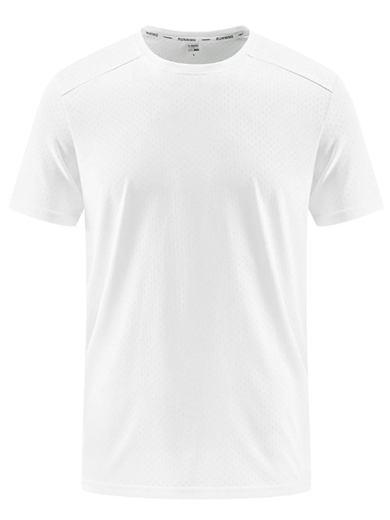 Men's Plus Size Round Neck Short Sleeve Active T-Shirt | Tampa Bay Discounts