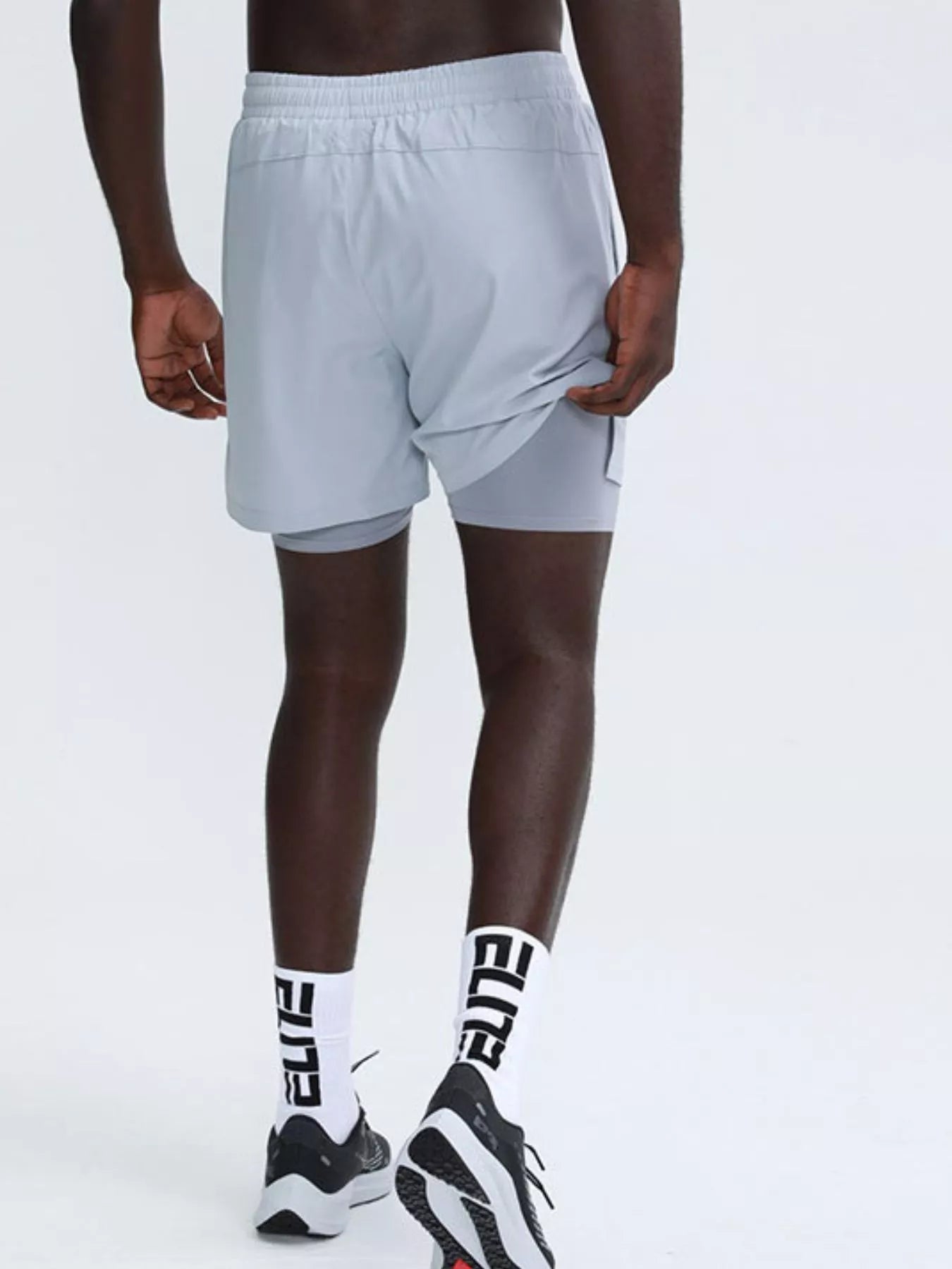 Men's Plus Size Elastic Waist Active Shorts | Tampa Bay Discounts