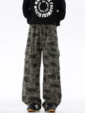 Men's Plus Size Camouflage Wide Leg Pants | Tampa Bay Discounts