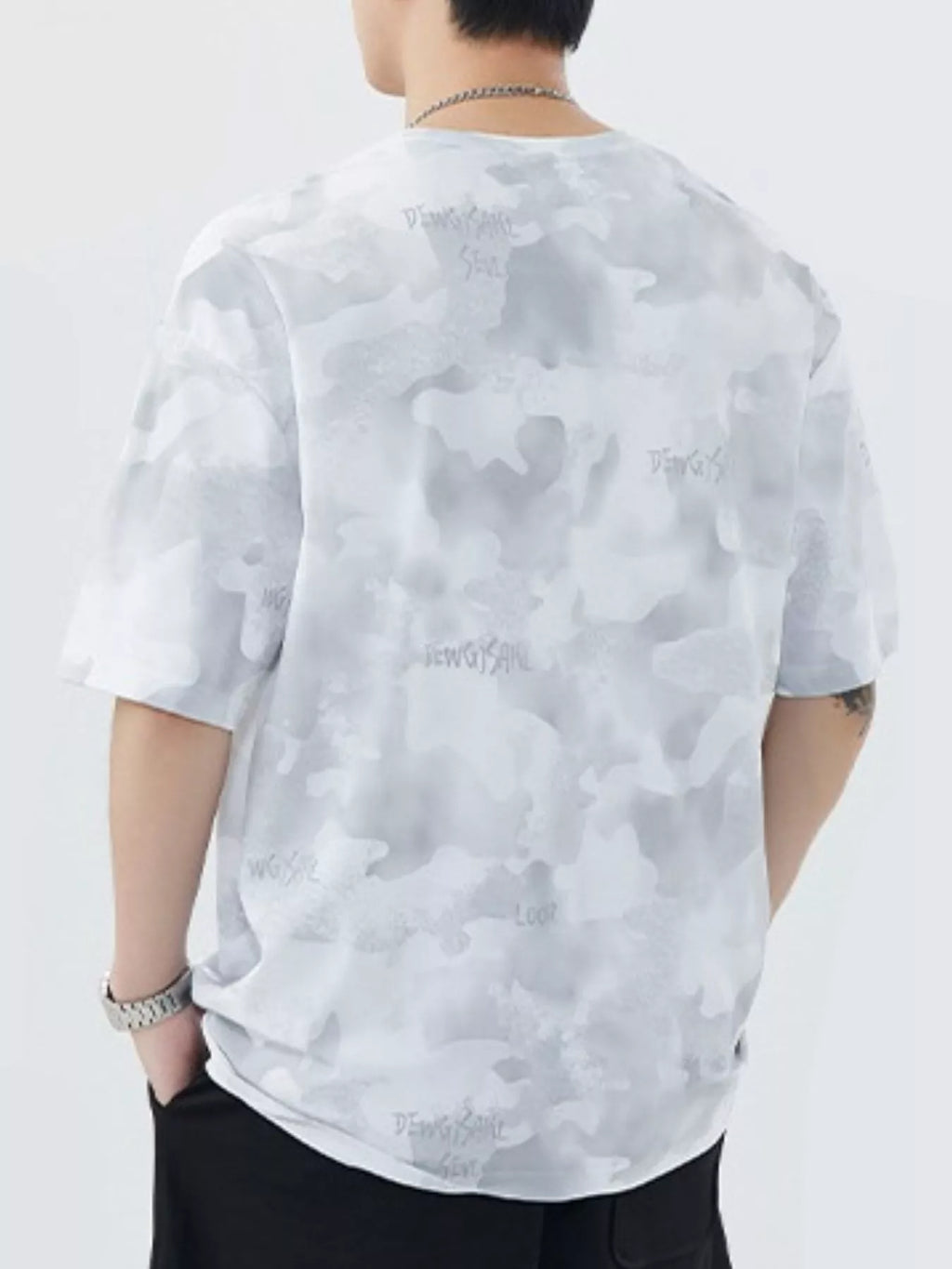 Men's Plus Size Round Neck Relaxed Fit T-Shirt | Tampa Bay Discounts