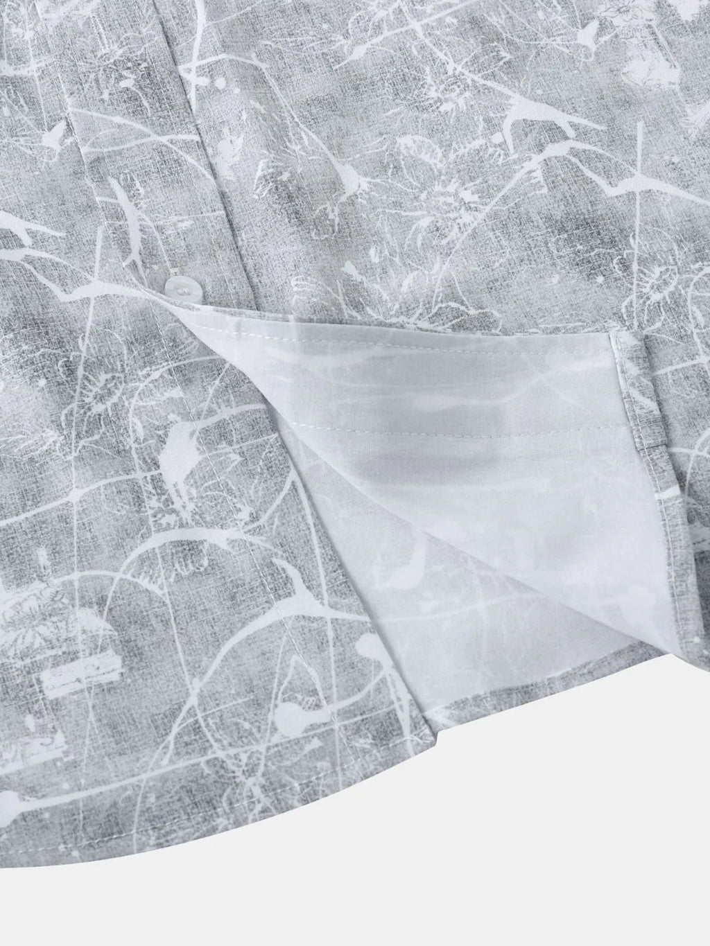 Men's Printed Short Sleeve Button Down Shirt | Tampa Bay Discounts