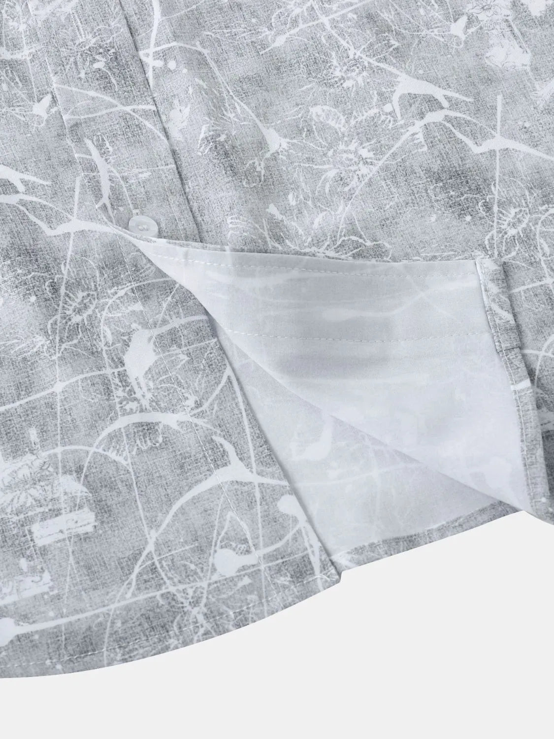 Men's Printed Short Sleeve Button Down Shirt | Tampa Bay Discounts