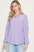 basic-bae-full-size-ribbed-round-neck-long-sleeve-t-shirt image 1